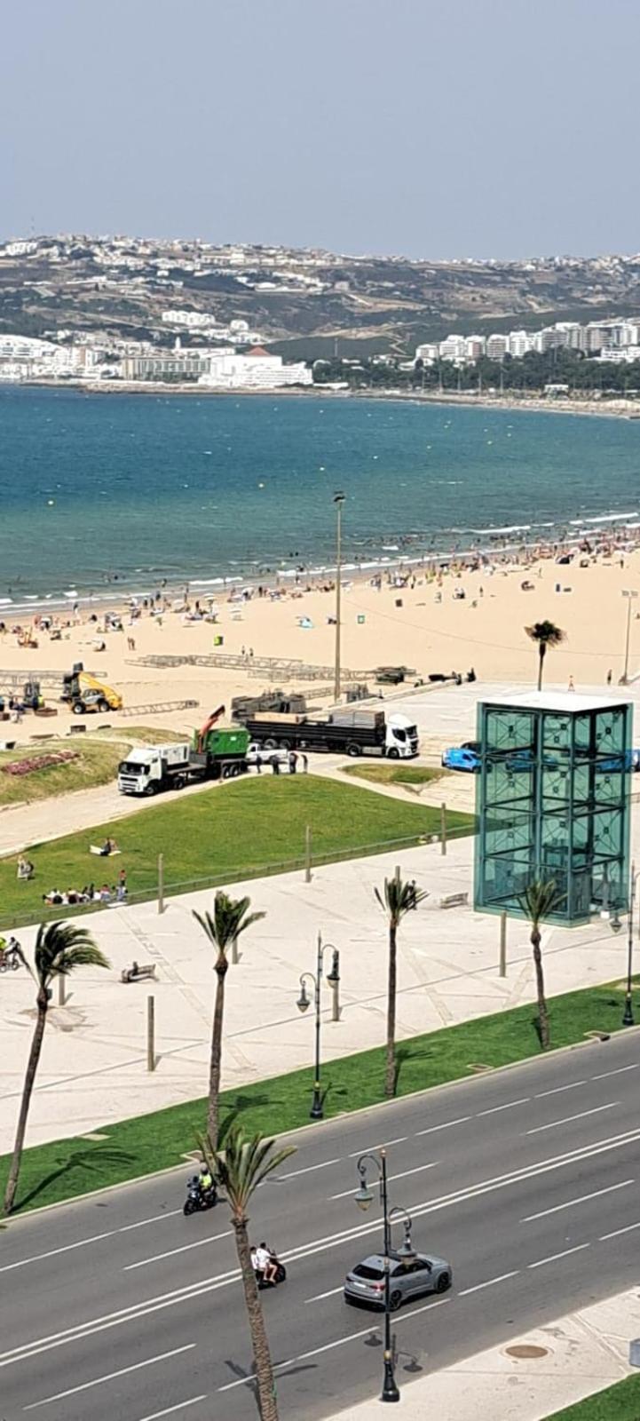 Appartamento Titrite Bleu Oceane Tangeri Esterno foto
